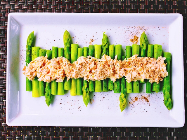 アスパラ料理